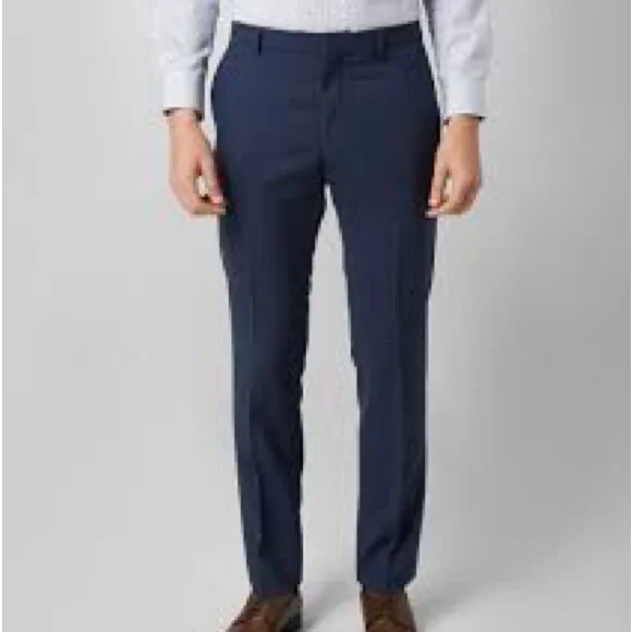 🕶️CALVIN KLEIN🕶️MENS DARK NAVY DRESS SLACKS 40X30 NWT!!! - Picture 4 of 4